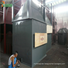 Multi cyclone dust collector for biomass boiler flue gas treatment